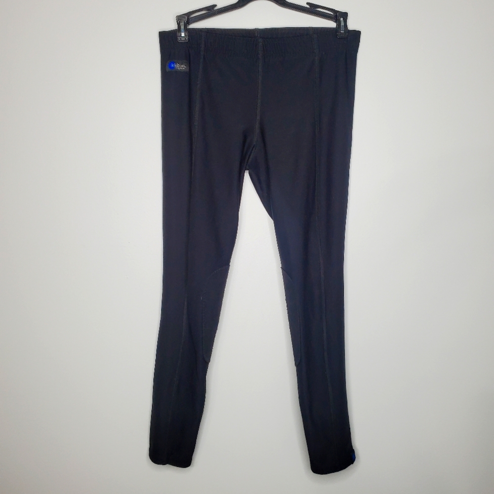 20) Iridēon Riding Wear Made in USA Black w. Thigh Padding Tights Sz. XL